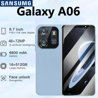 【COD】100% ของแท้ SANSUMG Galaxy A06 สมาร์ทโฟน 6.7นิ้ว 5G เต็มจอ 16GB+512GB รองรับ2ซิม Smartphone มือถือราคาถูก Mobile โทรศัพท์มือถือ โทรศัพท์เล่นเกมลื่น Android12.0 มือถือราคาถูก การกวาดล้าง โทรศัพท์เล่นเกมราคาถูก